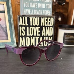 Westward leaning x Olivia Palermo Purple Round Sunglasses - Fashion Home Accent